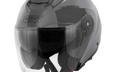 Casco Jet Givi X25 Solid Glossy Grey helmet casque