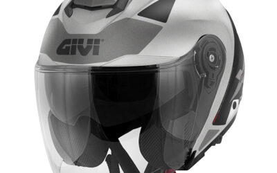Casco Jet Givi X25 Target Titanium Black helmet casque