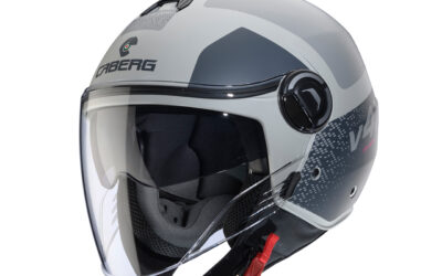Casco Caberg Riviera V4 X ALPHA Sand Matt Grey helmet