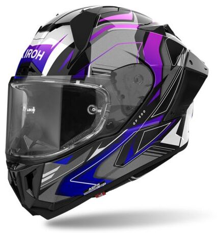 Casco Moto Integrale Airoh GP 800 Must Blue Gloss helmet casque