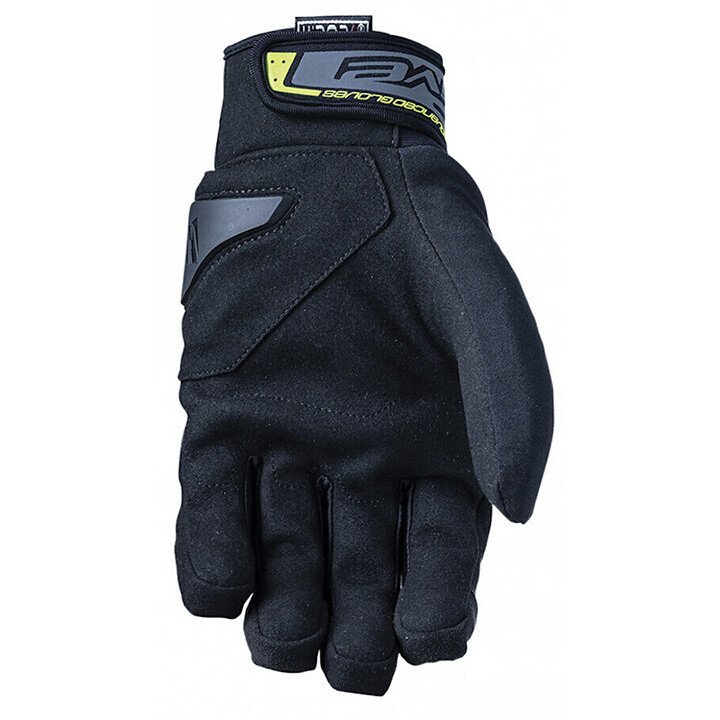Guanti Moto Five RS WP Black Yellow Fluo Waterproof uomo Gloves