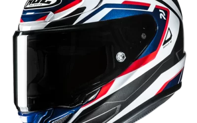 Casco integrale HJC RPHA 12 BRELS MC21 BLUE RED helmet casque