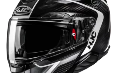 Casco modulare Hjc Rpha 91 CARBON LAGOS GREY MC5 helmet