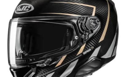 Casco integrale Hjc Rpha-71 CARBON CANO MC9 GOLD helmet casque