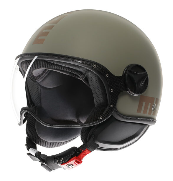 Casco Momo Design FGTR CLASSIC E2206 FLIP MATT GREEN BRONZE helmet casque