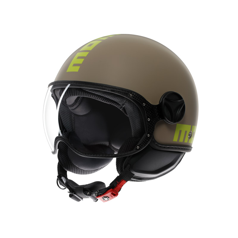 Casco Momo Design FGTR CLASSIC E2206 MATT SAND LIME helmet casque