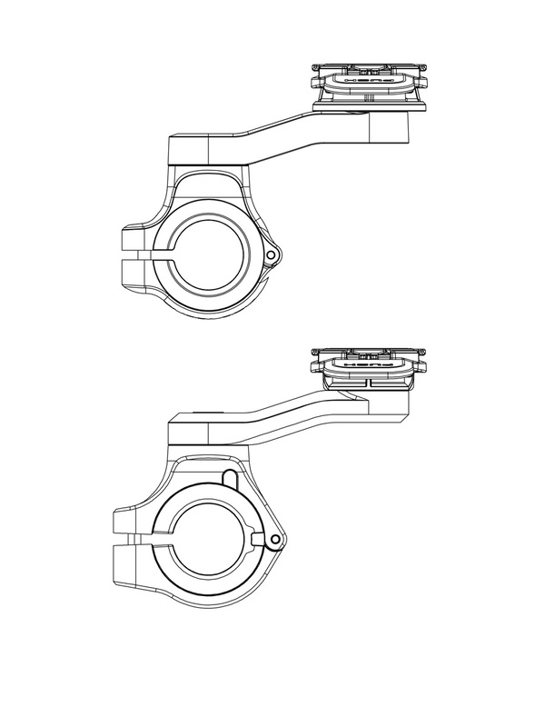 Supporto per smartphone da moto QUAD LOCK - supporto da manubrio