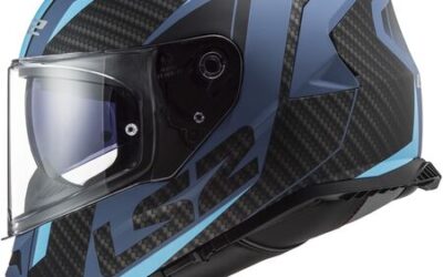 Casco Integrale LS2 FF800 STORM 2 Racer Black Blu helmet