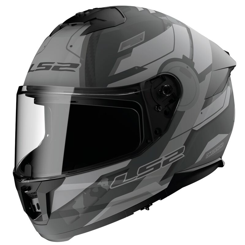 Casco Integrale LS2 FF808 STREAM 2 Shadow Titanium Grey helmet