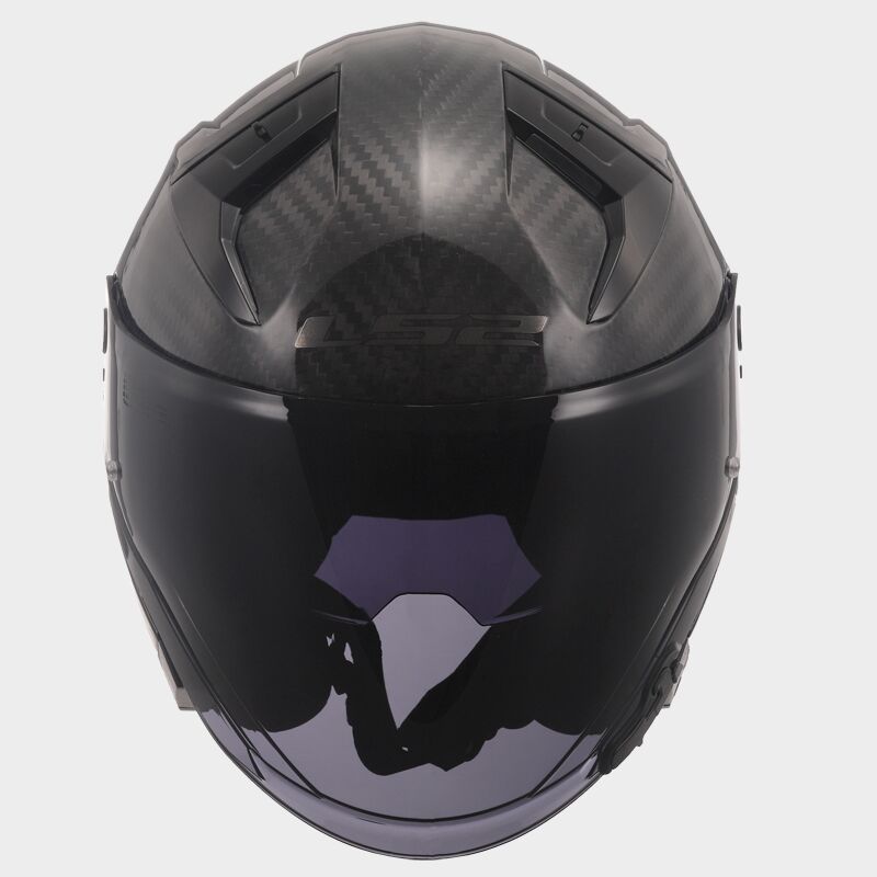 Casco JET LS2 OF603 Infinity 2 Carbon Solid Glossy helmet