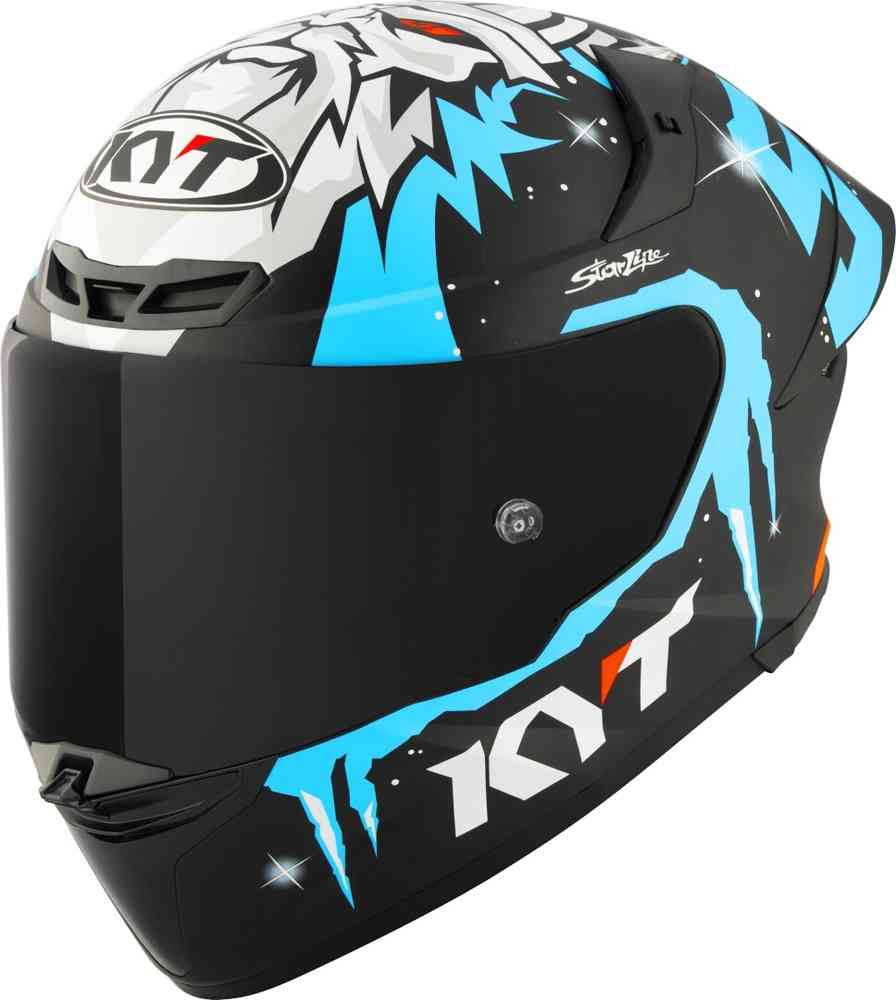 Casco integrale KYT TT-REVO Masia Replica Winter Test helmet casque