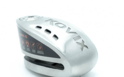 Bloccadisco KOVIX sonoro 120dB Perno 14 mm KNX15 Acciaio Inox