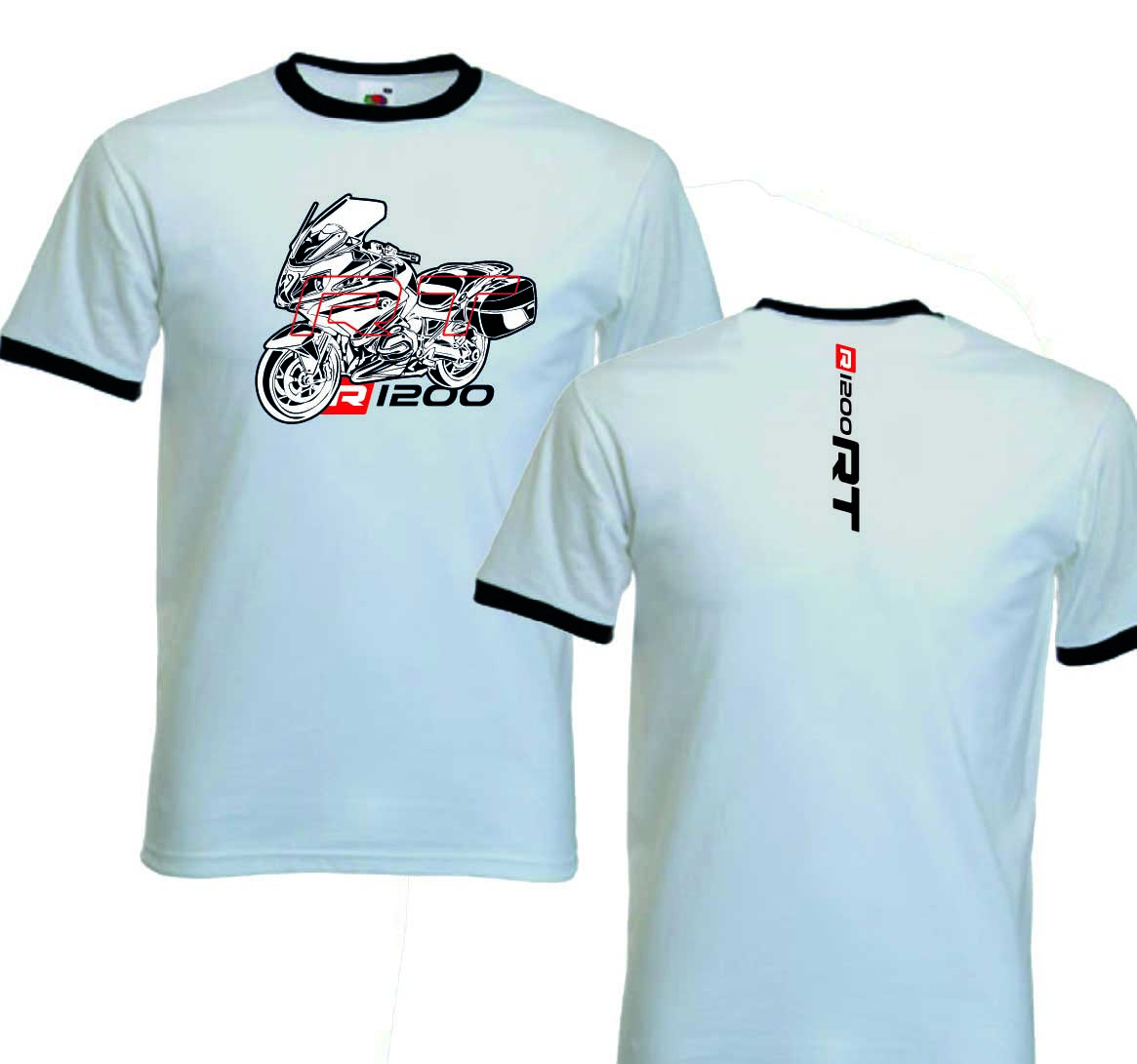 T-shirt Bianca BMW R 1200 RT