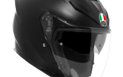 Casco Jet Agv K5 Jet Evo Mono nero opaco