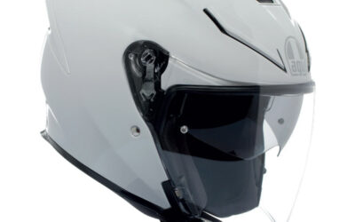 Casco Jet Casco Agv K5 Jet Evo Mono stelvio bianco