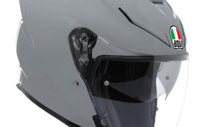 Casco Jet Casco Agv K5 Jet Evo Mono nardo grigio