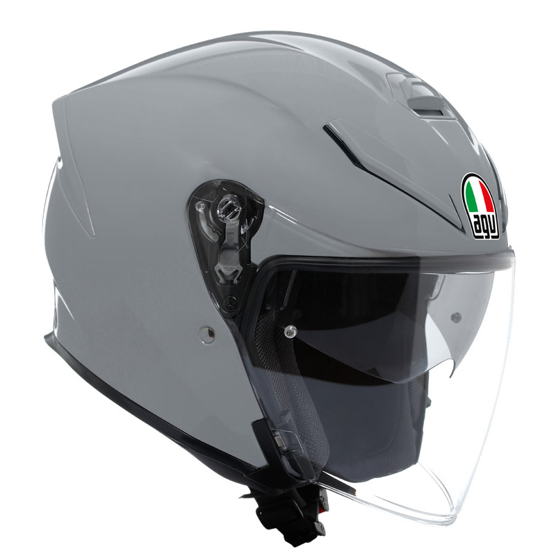 Casco Jet Casco Agv K5 Jet Evo Mono nardo grigio