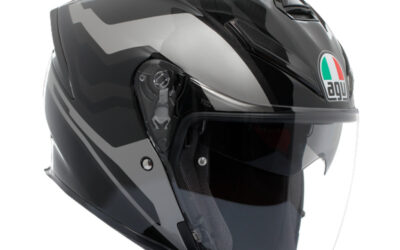Casco Jet Casco Agv K5 Jet Evo Tune grigio nero