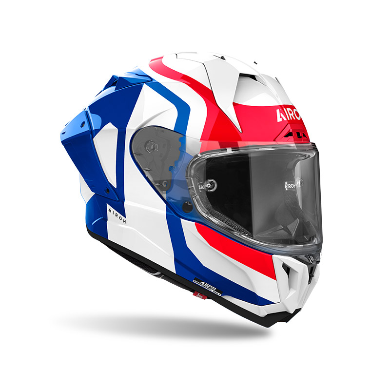 Casco Moto Integrale Airoh GP 800 Competition Blue Red helmet casque