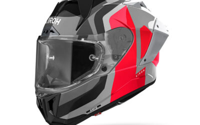 Casco Moto Integrale Airoh GP 800 Competition Red helmet casque