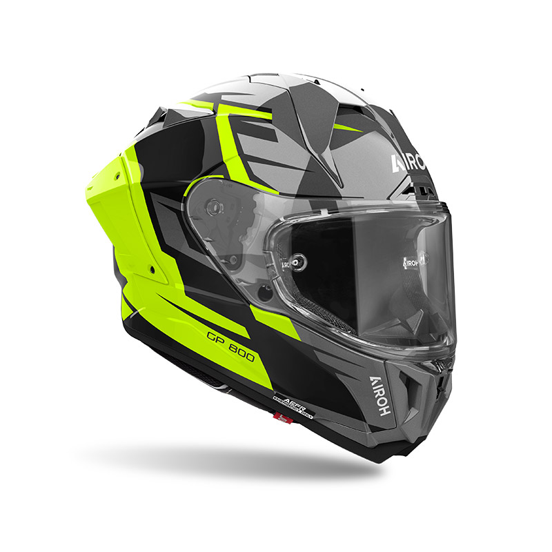 Casco Moto Integrale Airoh GP 800 Master Yellow helmet casque
