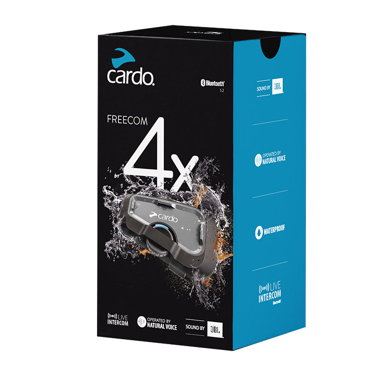 Interfono Bluetooth Cardo Freecom 4X Singolo
