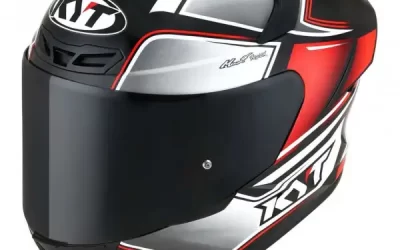 Casco integrale KYT TT-REVO Tourist Red Fluo helmet casque