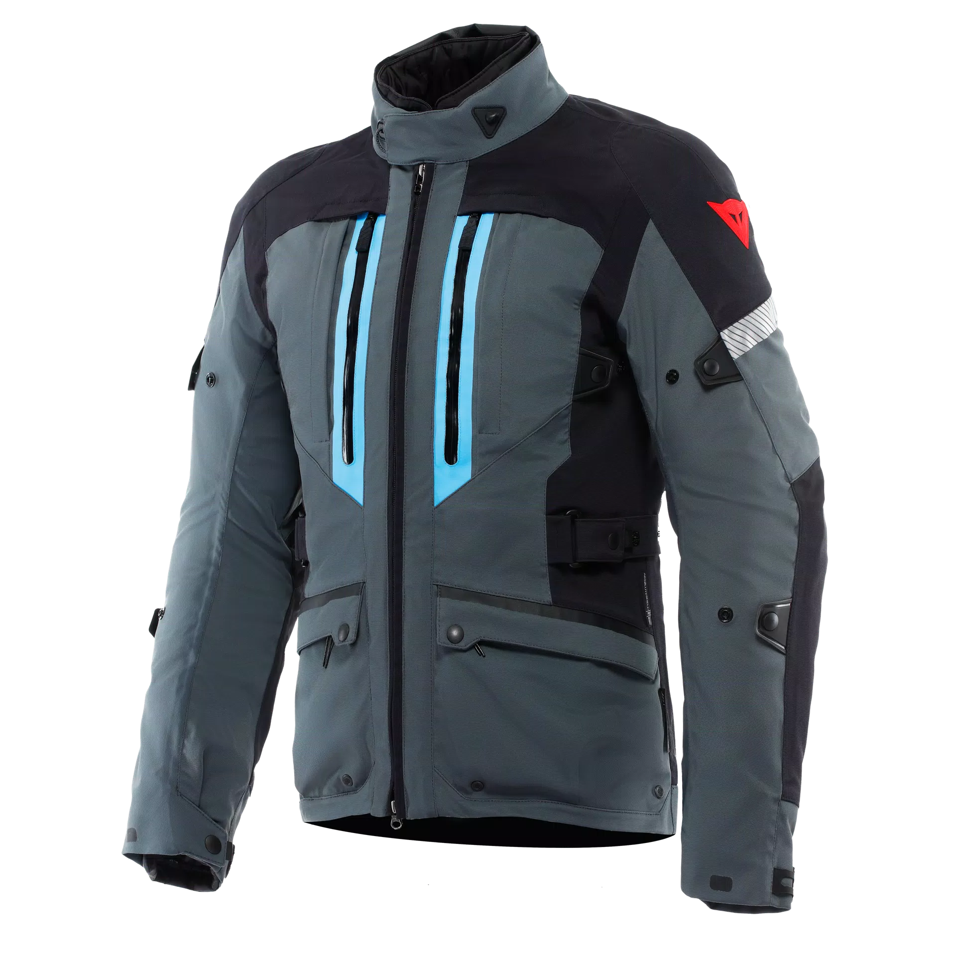 Giacca Moto Laminata Dainese Mangen Absoluteshell Pro ebony black touring adventure jacket