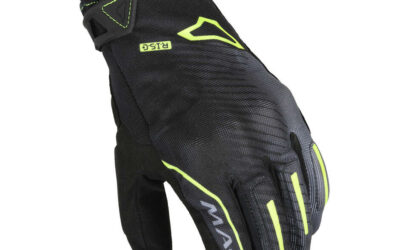 Guanti Moto Macna Crew RTX Black Fluo Yellow gloves