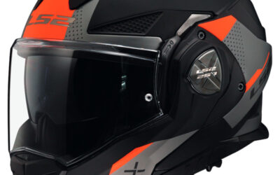 Casco modulare LS2 FF901 ADVANT-X OBLIVION Black Titanium FLIP-BACK helmet