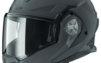 Casco modulare LS2 FF901 ADVANT-X Nardo Grey FLIP-BACK helmet