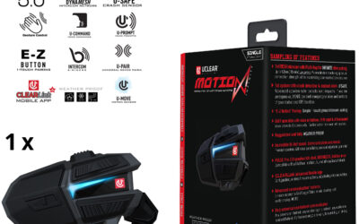Interfono Bluetooth UCLEAR AMP Nano