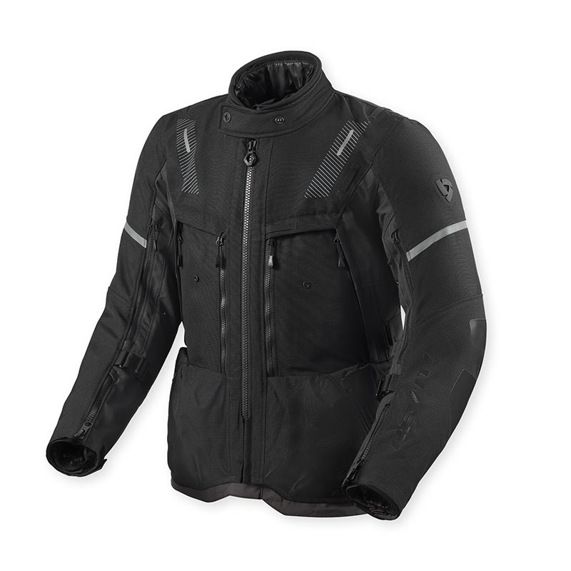 Giacca Touring Revit Sand 5 H2O NERO BLACK jacket Man