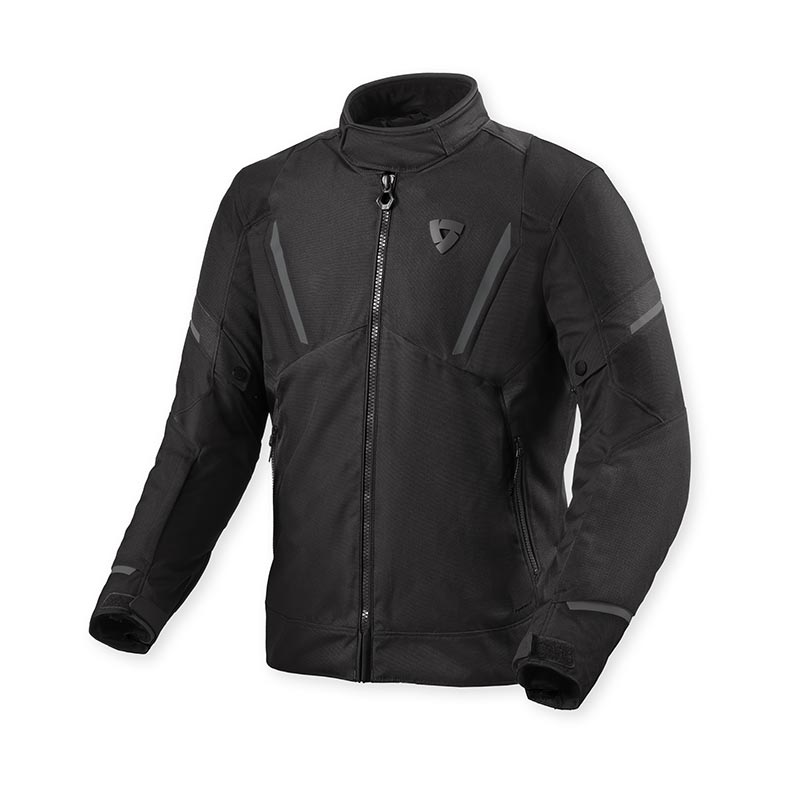 Giacca Moto Revit Undulate H2O Black jacket