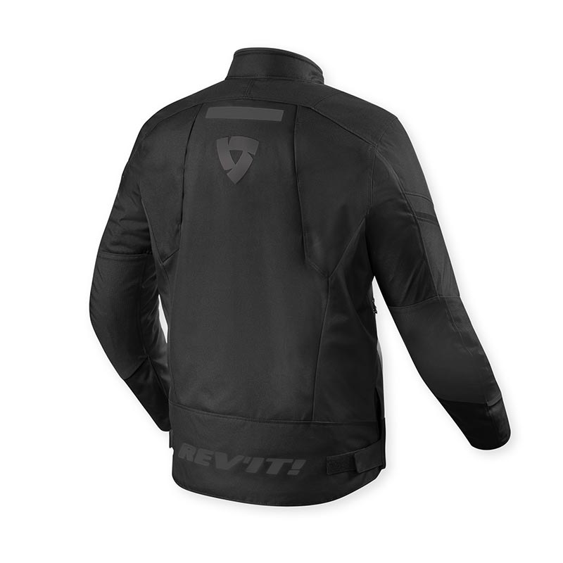Giacca Moto Revit Undulate H2O Black jacket
