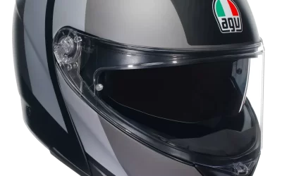 Casco modulare Agv Sportmodular OVERLAY DOUBLE GREY helmet