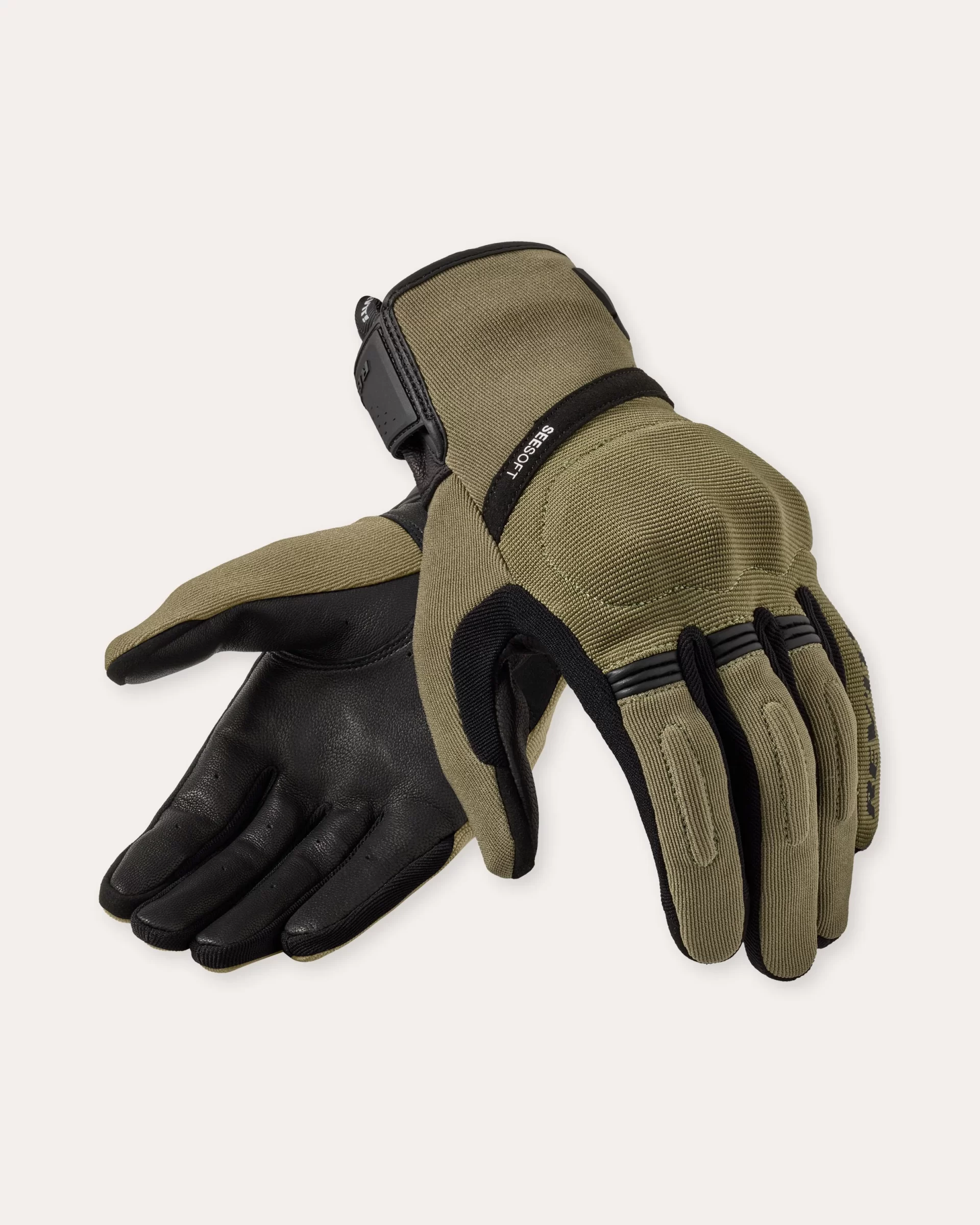 Guanti Rev'it Mosca 2 Dark Green Black moto gloves