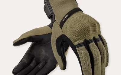 Guanti Rev’it Mosca 2 Dark Green Black moto gloves