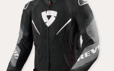 Giacca Estiva Revit Quantum 3 Air Black White jacket