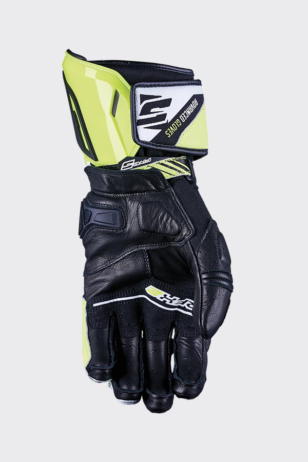 Guanti Moto Five RFX 2 Yellow Fluo Racing Gloves uomo