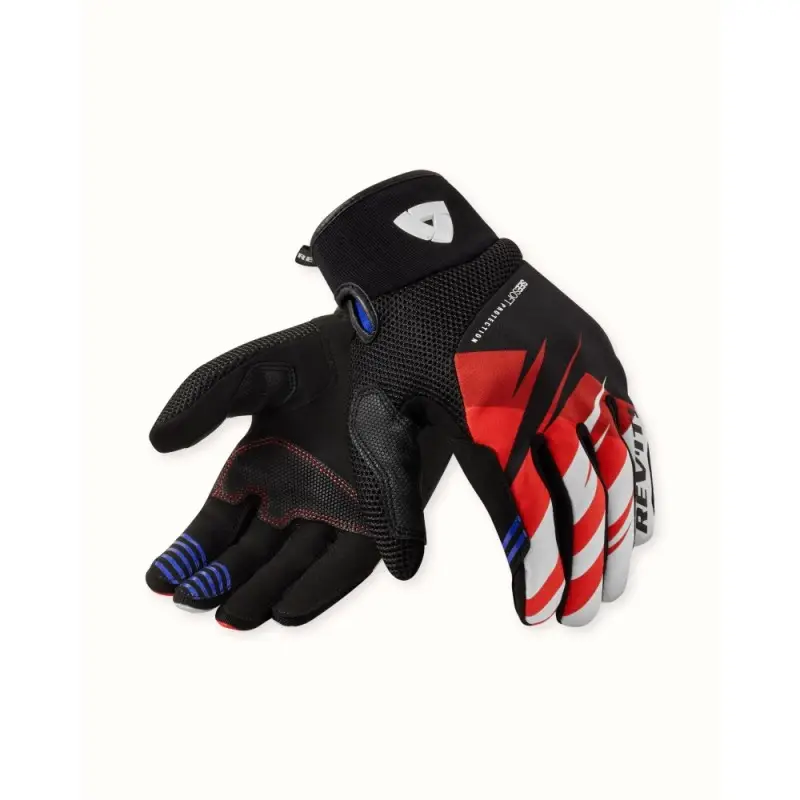 Guanti Estivi Rev'it SURGE Black Red moto gloves