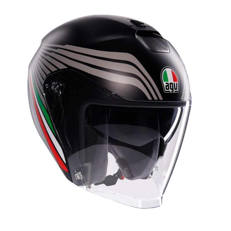 Casco jet moto scooter Agv IRIDES BOLOGNA helmet casque