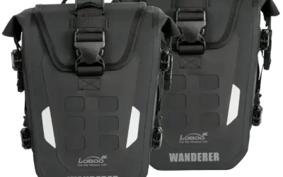 Coppia BORSA Impermeabile Paramotore Loboo Crash Bar 6L