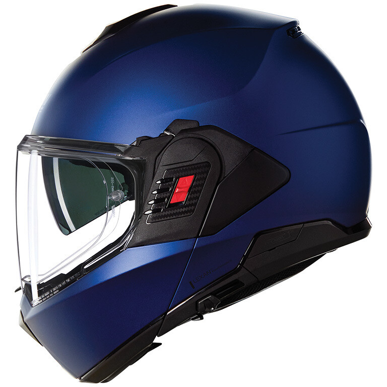 CASCO moto Nolan N120-1 CLASSICO NOBILE 313 BLU modulare REVERSIBILE moto flip back helmet casque