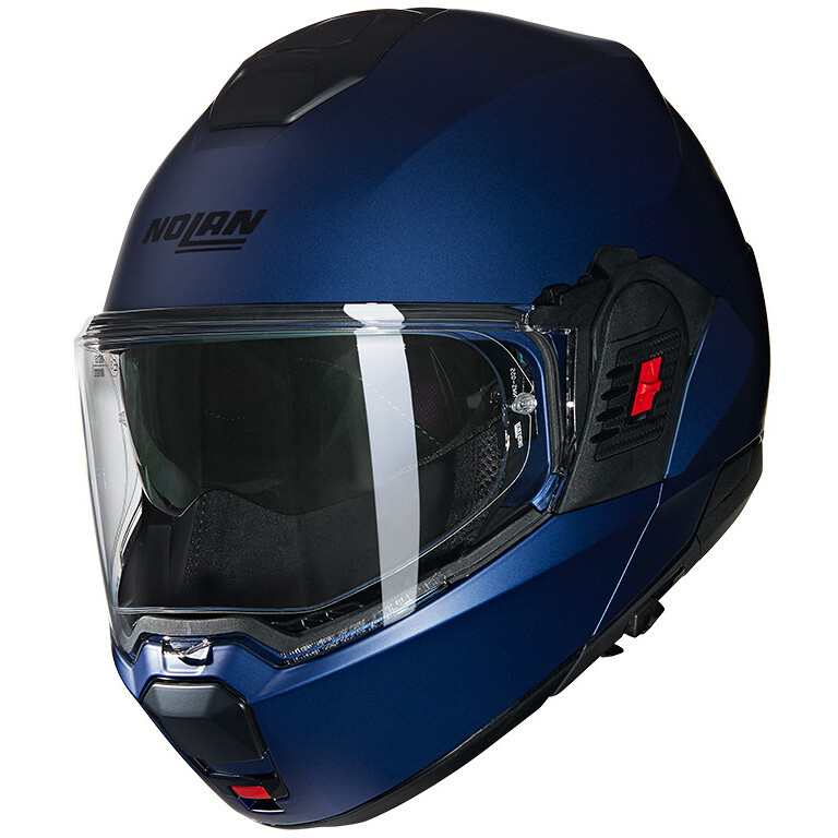 CASCO moto Nolan N120-1 CLASSICO NOBILE 313 BLU modulare REVERSIBILE moto flip back helmet casque