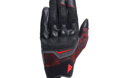 Guanti Estivi Dainese Ermex Black Red uomo Moto