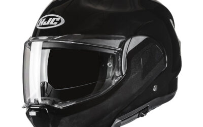Casco modulare Hjc F100 METAL BLACK helmet