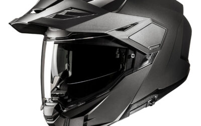 Casco modulare Adventure HJC I80 matt titanium helmet