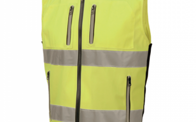 Gilet HI-VIS Oj Flash 2 Yellow Fluo Certificato EN 17353:2020