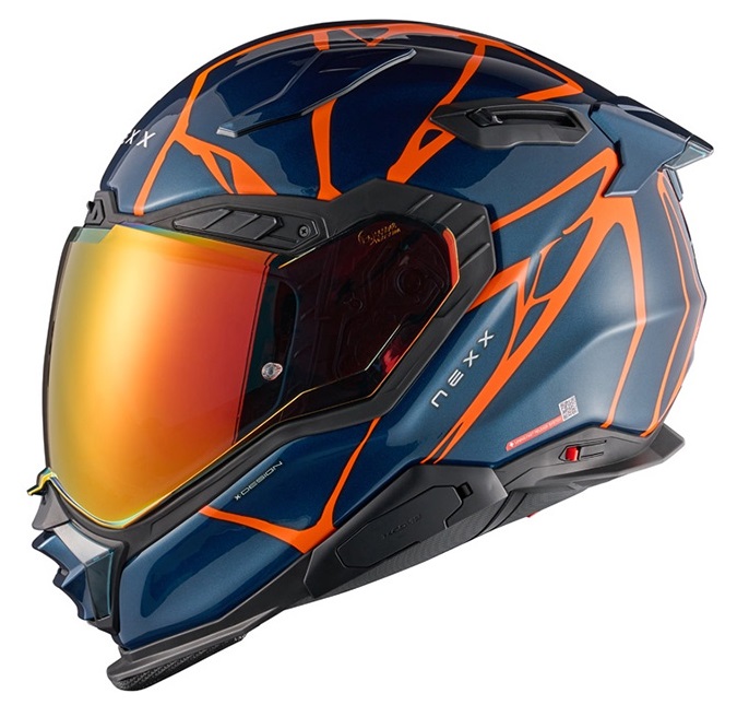 Casco Nexx X.WST3 B-Side blu teal opaco HELMET